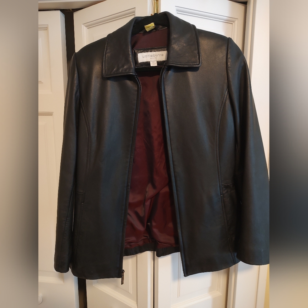 Vintage womens leather jacket PM